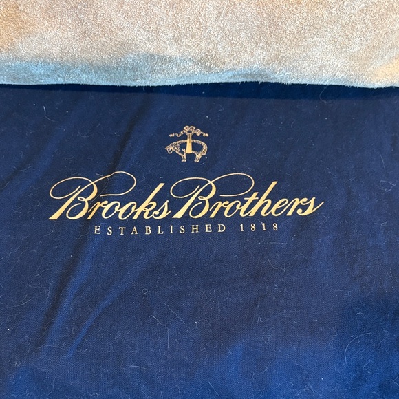 Brooks Brothers Suede Luxury Handbag - Picture 2 of 6